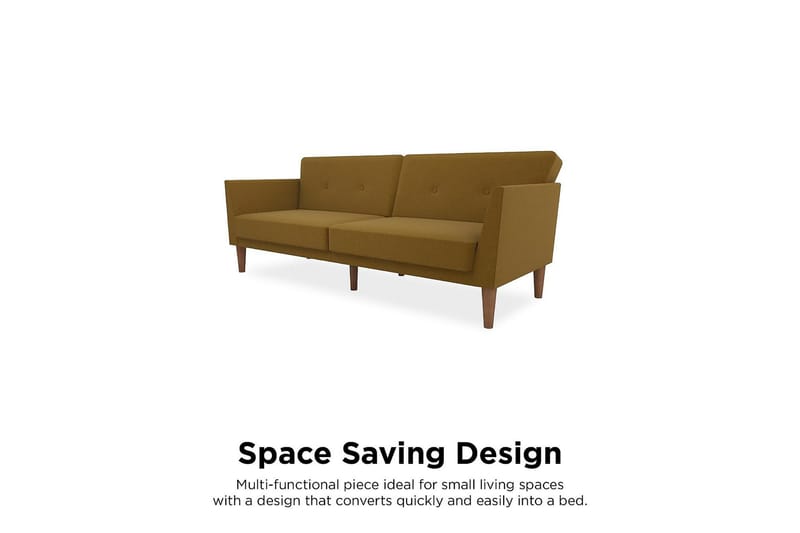 Regal 2-personers Sovesofa Gul - Novogratz - Møbler - Sofaer - Sovesofaer