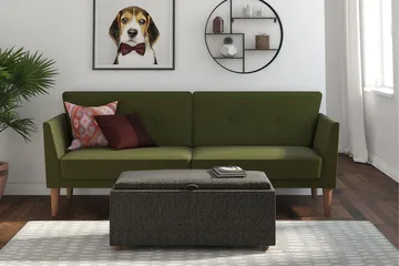 Regal 2-personers Sovesofa Grøn - Novogratz - Møbler - Sofaer - Sovesofaer