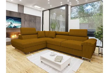 Reginia 3-personers Hjørnesovesofa - Møbler - Sofaer - Sovesofaer