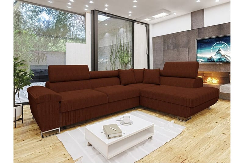 Reginia 3-personers Hjørnesovesofa - Møbler - Sofaer - Sovesofaer