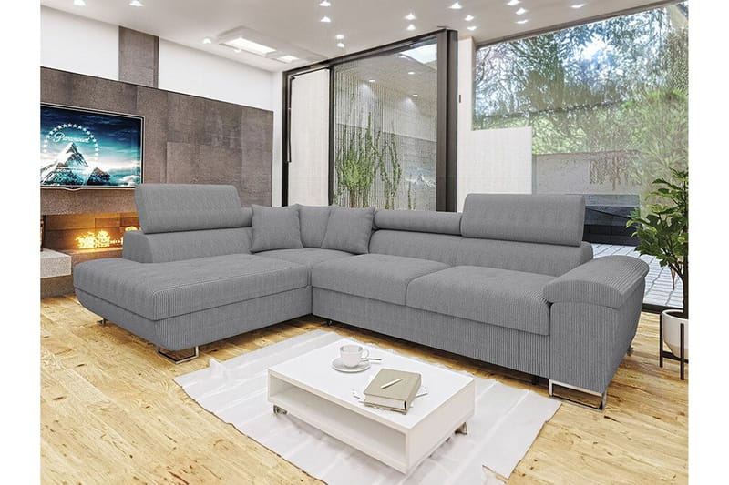 Reginia 3-personers Hjørnesovesofa - Møbler - Sofaer - Sovesofaer