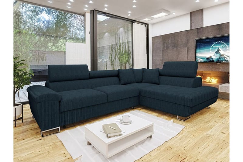 Reginia 3-personers Hjørnesovesofa - Møbler - Sofaer - Sovesofaer
