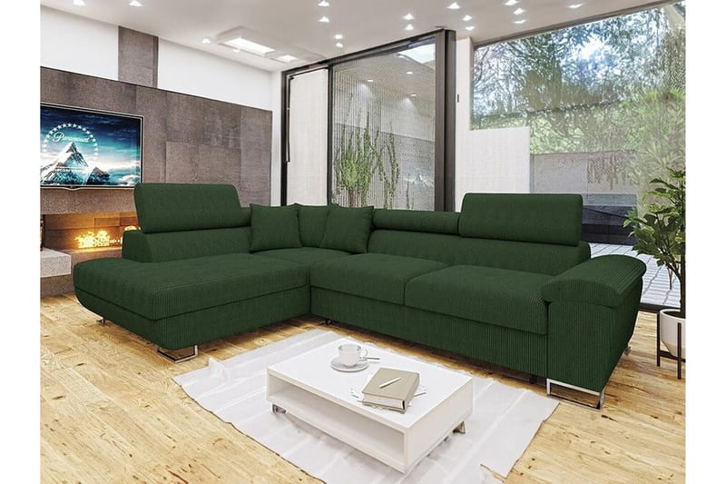 Reginia 3-personers Hjørnesovesofa - Møbler - Sofaer - Sovesofaer