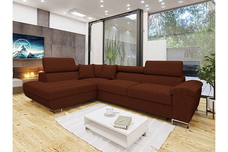 Reginia 3-personers Hjørnesovesofa - Møbler - Sofaer - Sovesofaer