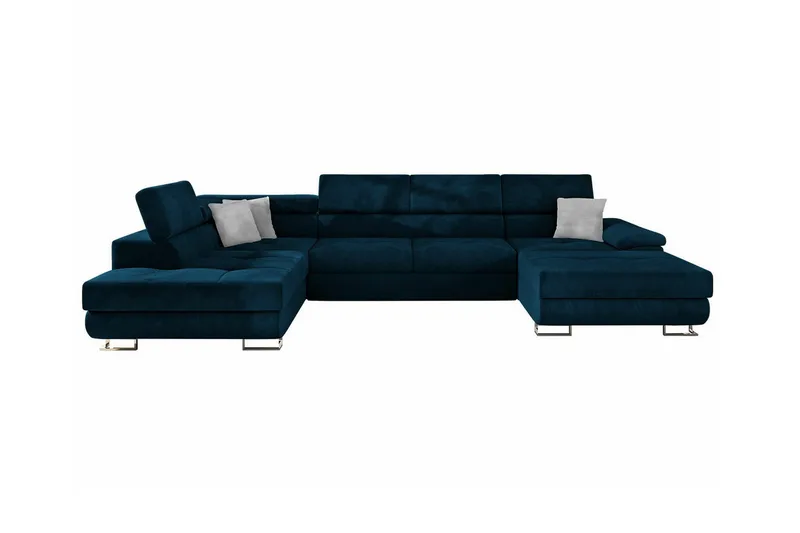 Reginia 4-sits Hörnbäddsoffa 375 cm Dark blue, undefined