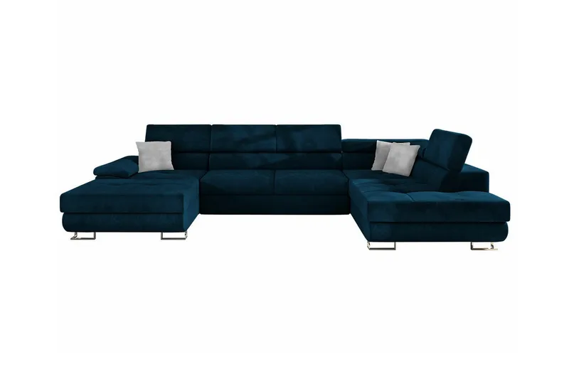 Reginia 4-sits Hörnbäddsoffa 375 cm NO_BRAND Dark blue, undefined