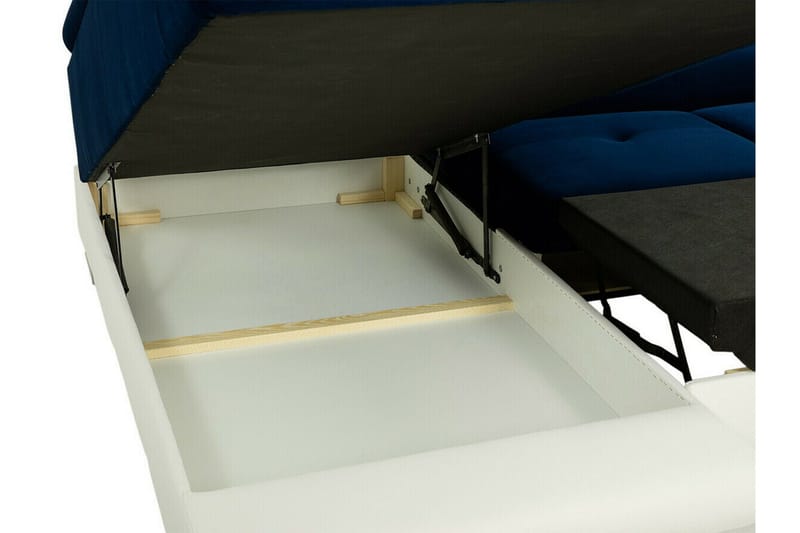 Reginia 4-sits Hörnbäddsoffa Light green - Møbler - Sofaer - Sovesofaer