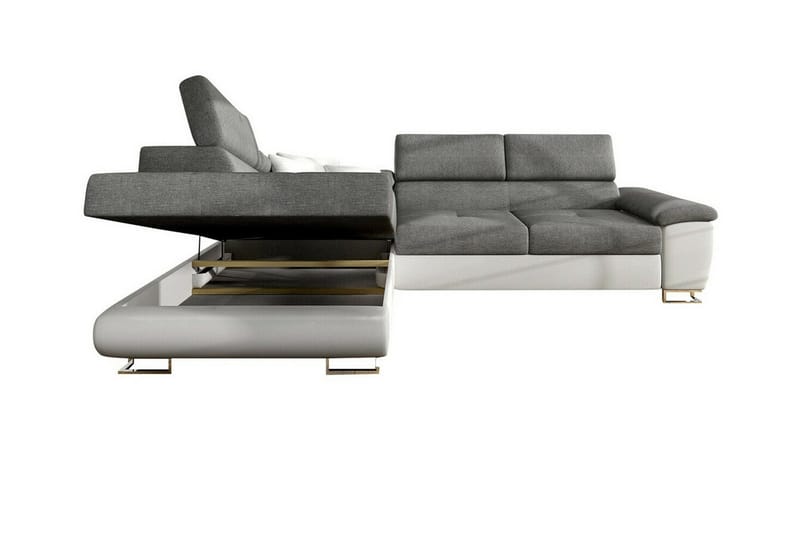 Reginia 4-sits Hörnbäddsoffa NO_BRAND Red - Møbler - Sofaer - Sovesofaer