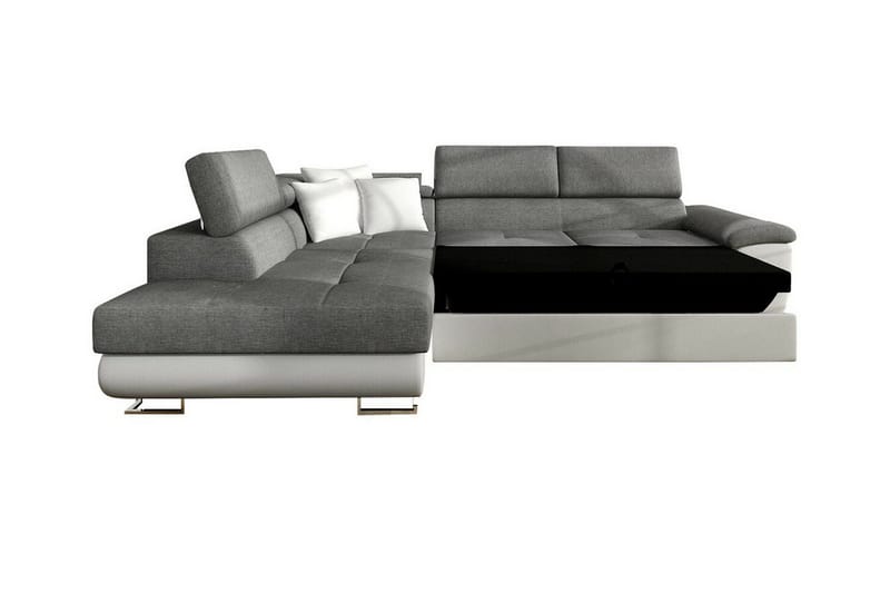 Reginia 4-sits Hörnbäddsoffa NO_BRAND Red - Møbler - Sofaer - Sovesofaer