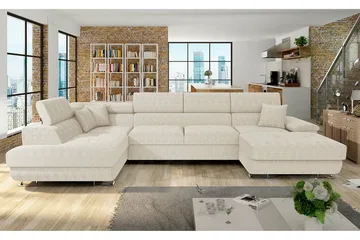 Reginia 4-personers Hjørnesovesofa - Møbler - Sofaer - Sovesofaer