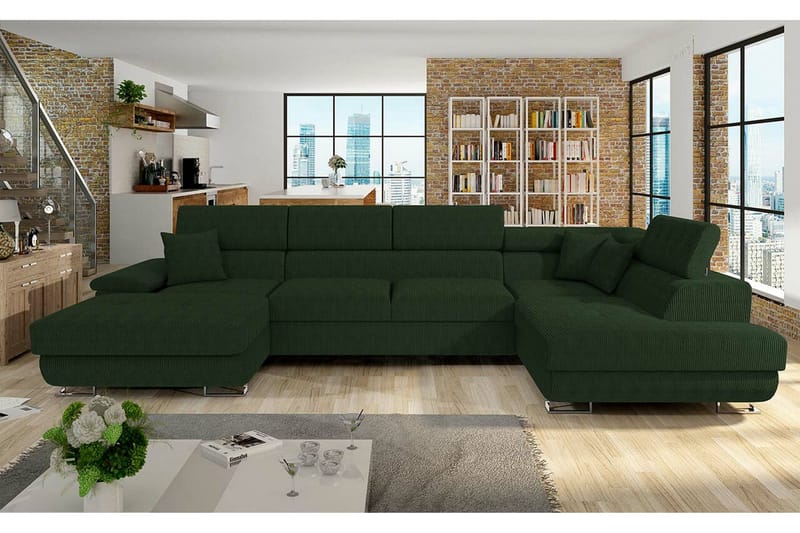 Reginia 4-personers Hjørnesovesofa - Møbler - Sofaer - Sovesofaer