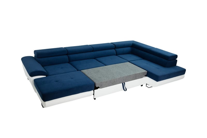 Reginia 4-personers Hjørnesovesofa - Lysegrå - Møbler - Sofaer - Sovesofaer