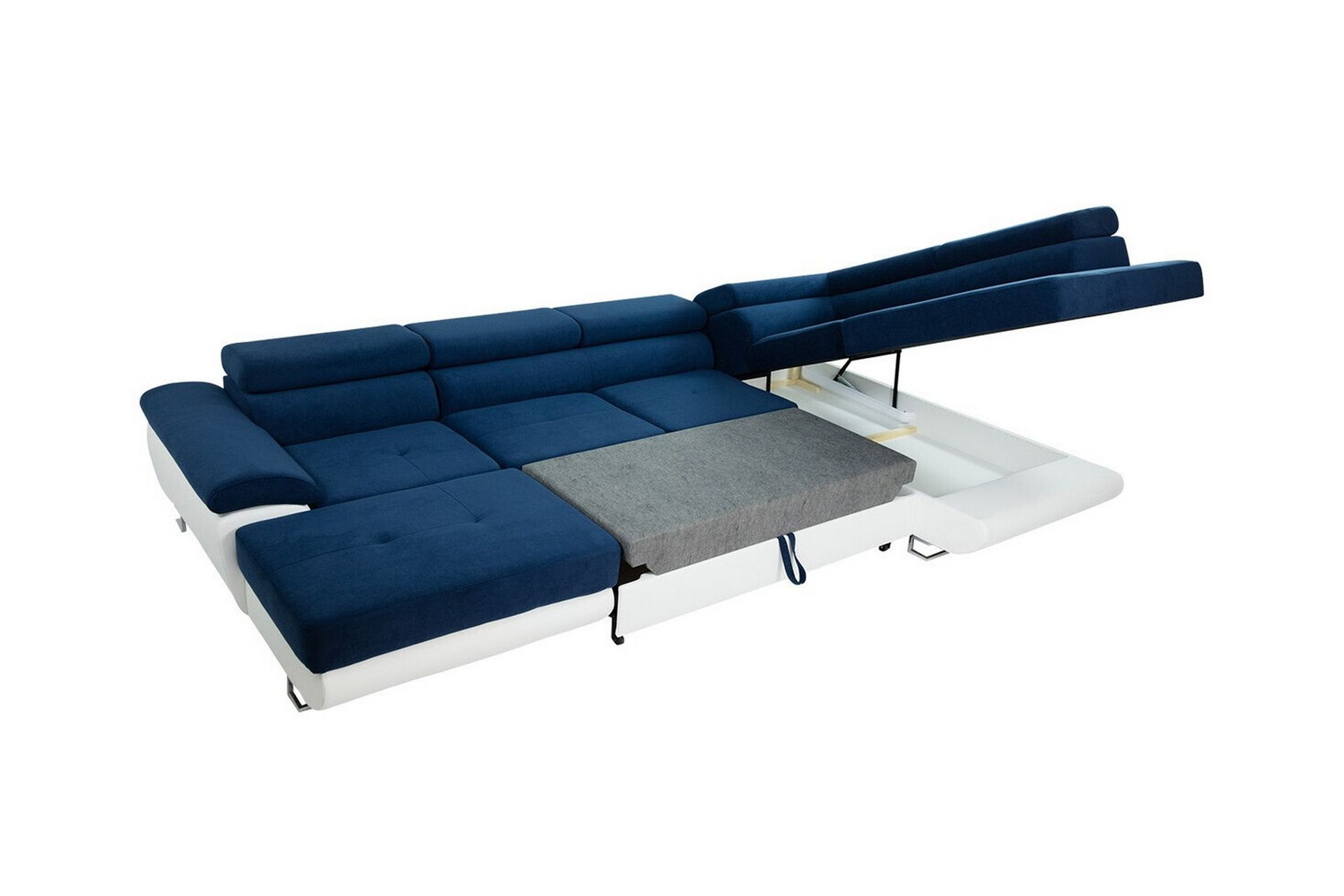 Reginia 4-personers Hjørnesovesofa - Mørkebrun - Møbler - Sofaer - Sovesofaer