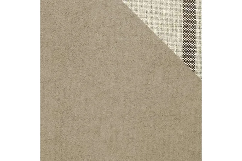 Reginia 4-personers Venstrevendt Sovesofa 125x195 cm med Opbevaring i Fløjl - Beige - Møbler - Sofaer - Sovesofaer