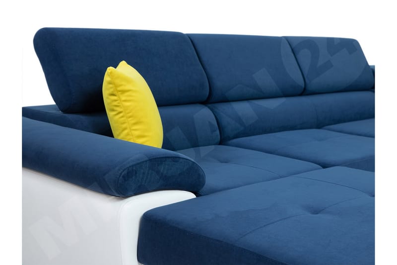 Reginia Hjørnesovesofa Højre - Sovesofaer - Velour sofaer