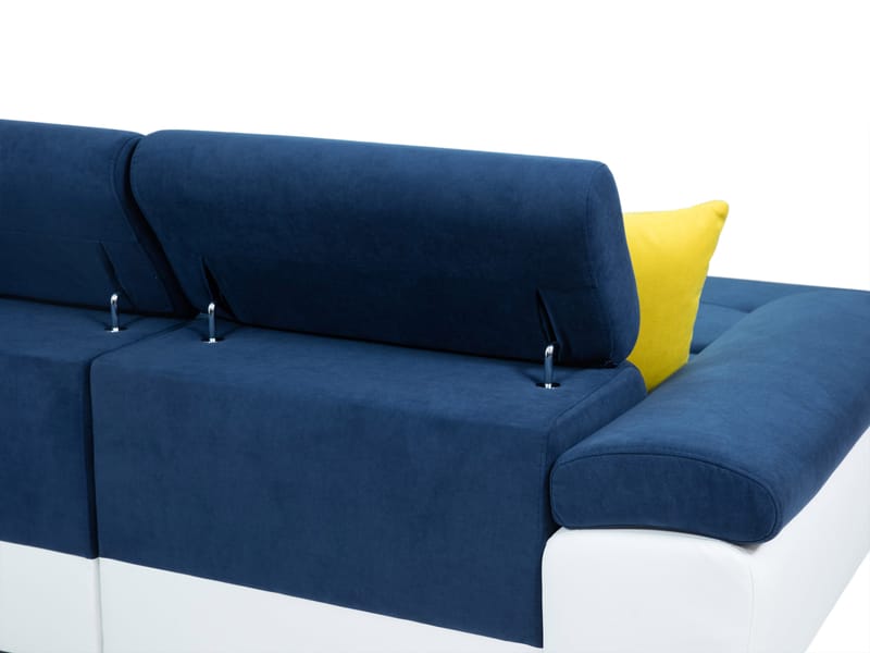 Reginia Hjørnesovesofa Venstre - Grå - Møbler - Sofaer - Sovesofaer