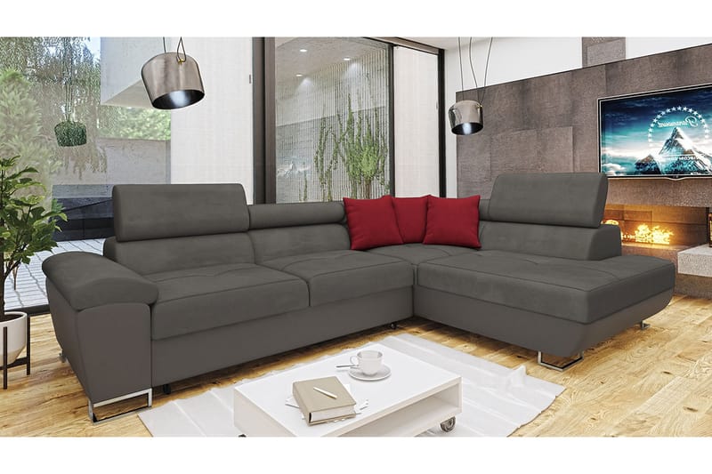 Reginia Sovesofa m. Chaiselong L-formet - Møbler - Sofaer - Sovesofaer