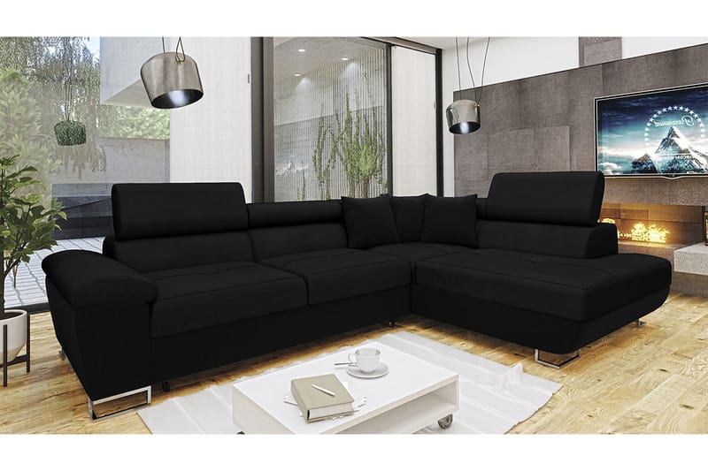 Reginia Sovesofa m. Chaiselong L-formet - Møbler - Sofaer - Sovesofaer