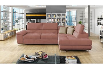 Reginia Sovesofa m. Chaiselong L-formet - Møbler - Sofaer - Sovesofaer - Bred sovesofa