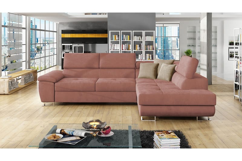 Reginia Sovesofa m. Chaiselong L-formet - Møbler - Sofaer - Sovesofaer