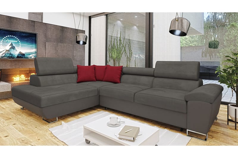 Reginia Sovesofa m. Chaiselong L-formet - Møbler - Sofaer - Sovesofaer