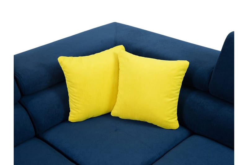 Reginia Sovesofa Med Divan Og Chaiselong 4-Personers - Grøn - Møbler - Sofaer - Sovesofaer