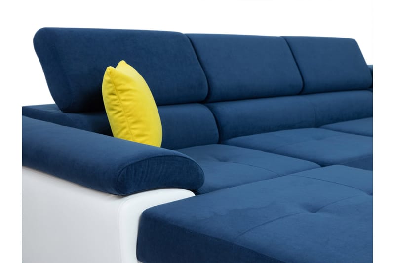 Reginia Sovesofa Med Divan Og Chaiselong 4-Personers - Grøn - Møbler - Sofaer - Sovesofaer