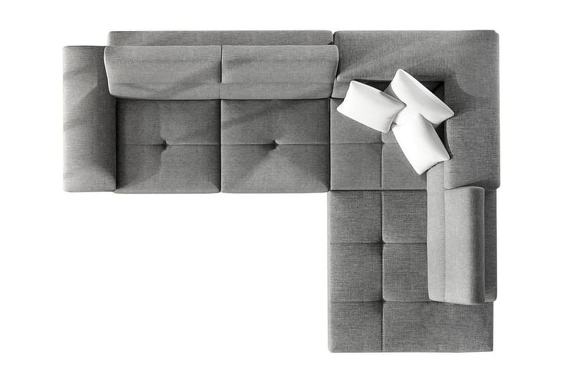 Reginia U-sovesofa - Hvid/Grå - Møbler - Sofaer - Sovesofaer