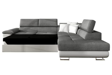 Reginia U-sovesofa - Hvid/Grå - Møbler - Sofaer - Sovesofaer