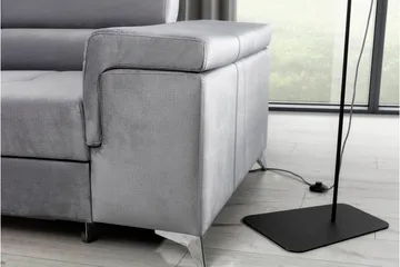 Ricardone 3-personers Sovesofa med Chaiselong - Brun - Møbler - Sofaer - Sovesofaer