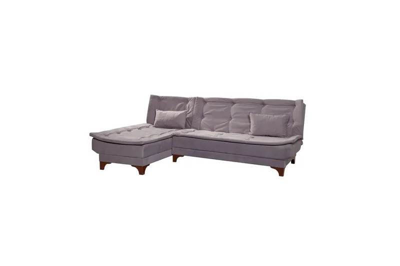 Riversdale Sovesofa med Chaiselong 4-personers, Lysegrå