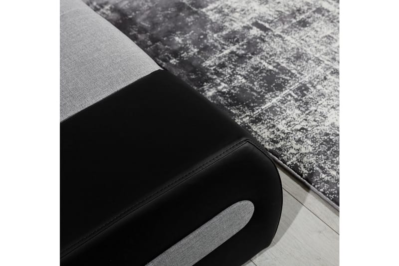 Rodeche 3-personers Sovesofa med Chaiselong og Opbevaring - Lysegrå - Møbler - Sofaer - Sovesofaer