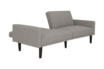 Room Essential 2-personers Sovesofa Lys linnedgrå - Dorel Home - Møbler - Sofaer - Sovesofaer - 2 personers sovesofa