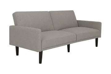 Room Essential 2-personers Sovesofa Lys linnedgrå - Dorel Home - Møbler - Sofaer - Sovesofaer - 2 personers sovesofa