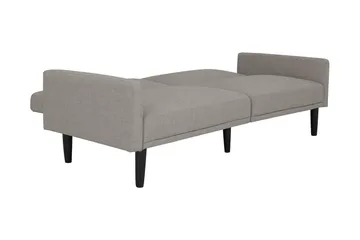 Room Essential 2-personers Sovesofa Lys linnedgrå - Dorel Home - Møbler - Sofaer - Sovesofaer - 2 personers sovesofa