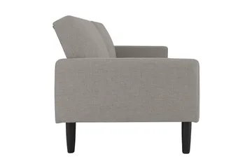 Room Essential 2-personers Sovesofa Lys linnedgrå - Dorel Home - Møbler - Sofaer - Sovesofaer - 2 personers sovesofa