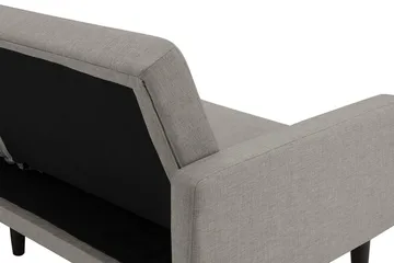 Room Essential 2-personers Sovesofa Lys linnedgrå - Dorel Home - Møbler - Sofaer - Sovesofaer - 2 personers sovesofa