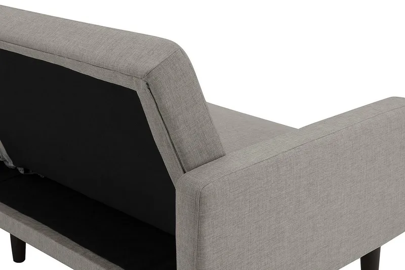 Room Essential 2-personers Sovesofa Lys linnedgrå - Dorel Home - Møbler - Sofaer - Sovesofaer - 2 personers sovesofa
