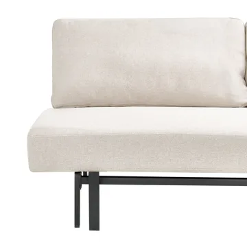 Roykka Rektangulær Sovesofa 136x201 cm i Stof - Lys Beige - Møbler - Sofaer - Sovesofaer - 3 personers sovesofa