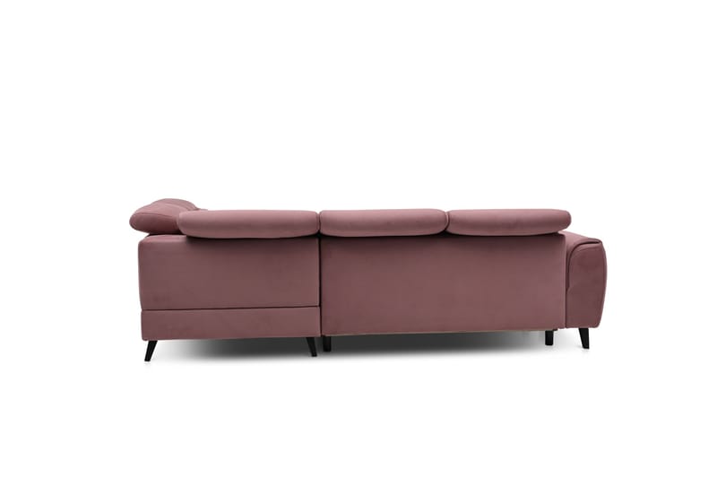 Sajda Sovesofa med Chaiselong 3-personers - Rosa - Møbler - Sofaer - Sovesofaer
