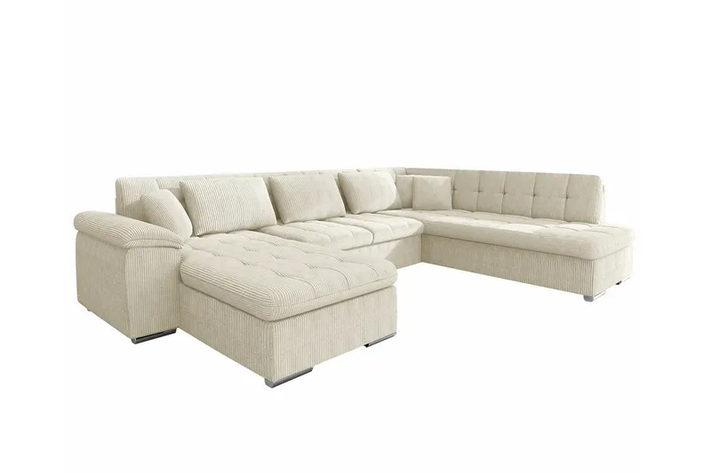 Sakri 5-sits Hörnbäddsoffa NO_BRAND Beige, undefined