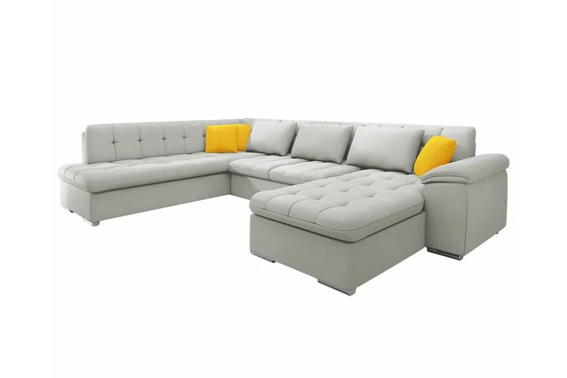Sakri 5-sits Hörnbäddsoffa NO_BRAND Grey, undefined