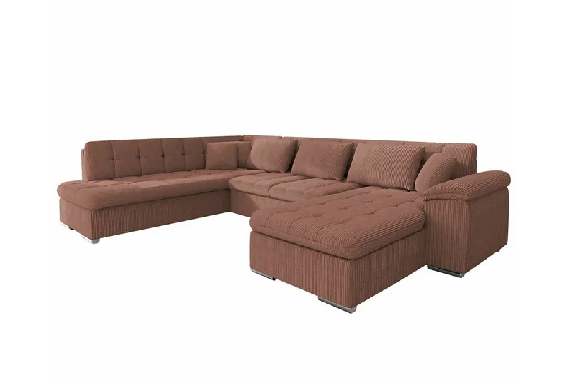 Sakri 5-sits Hörnbäddsoffa NO_BRAND Light brown, undefined