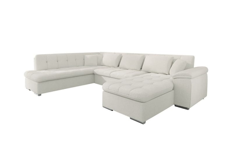 Sakri 5-sits Hörnbäddsoffa NO_BRAND White, undefined