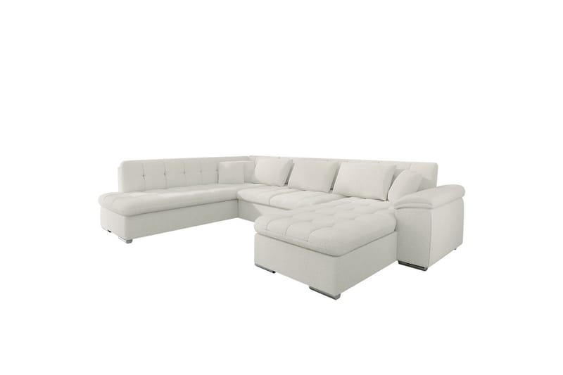 Sakri 5-sits Hörnbäddsoffa NO_BRAND White, undefined