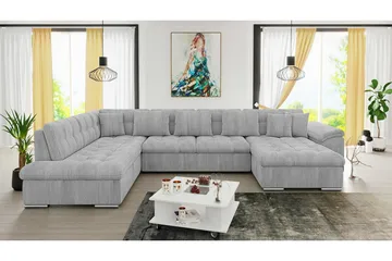 Sakri 5-personers hjørnesovesofa - Møbler - Sofaer - Sovesofaer
