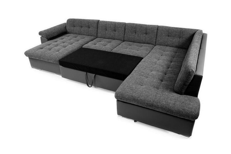 Sakri 5-personers Hjørnesovesofa - Mørkeblå - Møbler - Sofaer - Sovesofaer