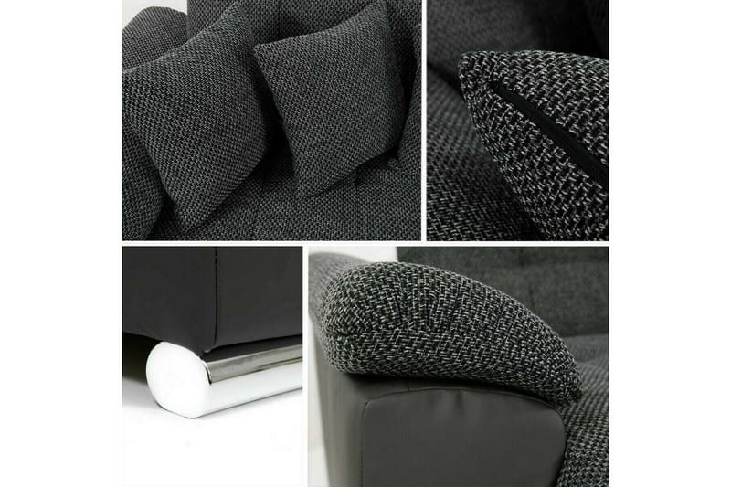Sakri 5-personers Hjørnesovesofa - Beige/Lys beige - Møbler - Sofaer - Sovesofaer