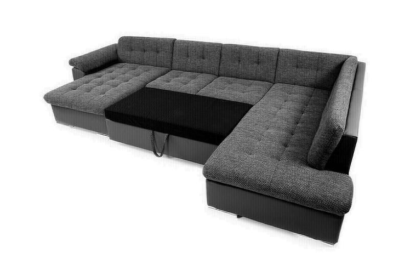 Sakri 5-personers Hjørnesovesofa - Beige - Sovesofaer - Sovesofa chaiselong