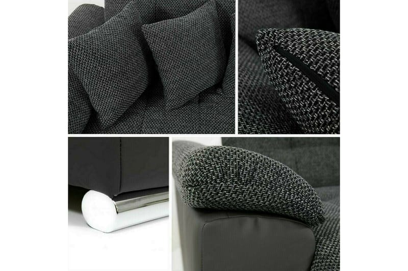 Sakri 5-personers Hjørnesovesofa - Beige - Møbler - Sofaer - Sovesofaer